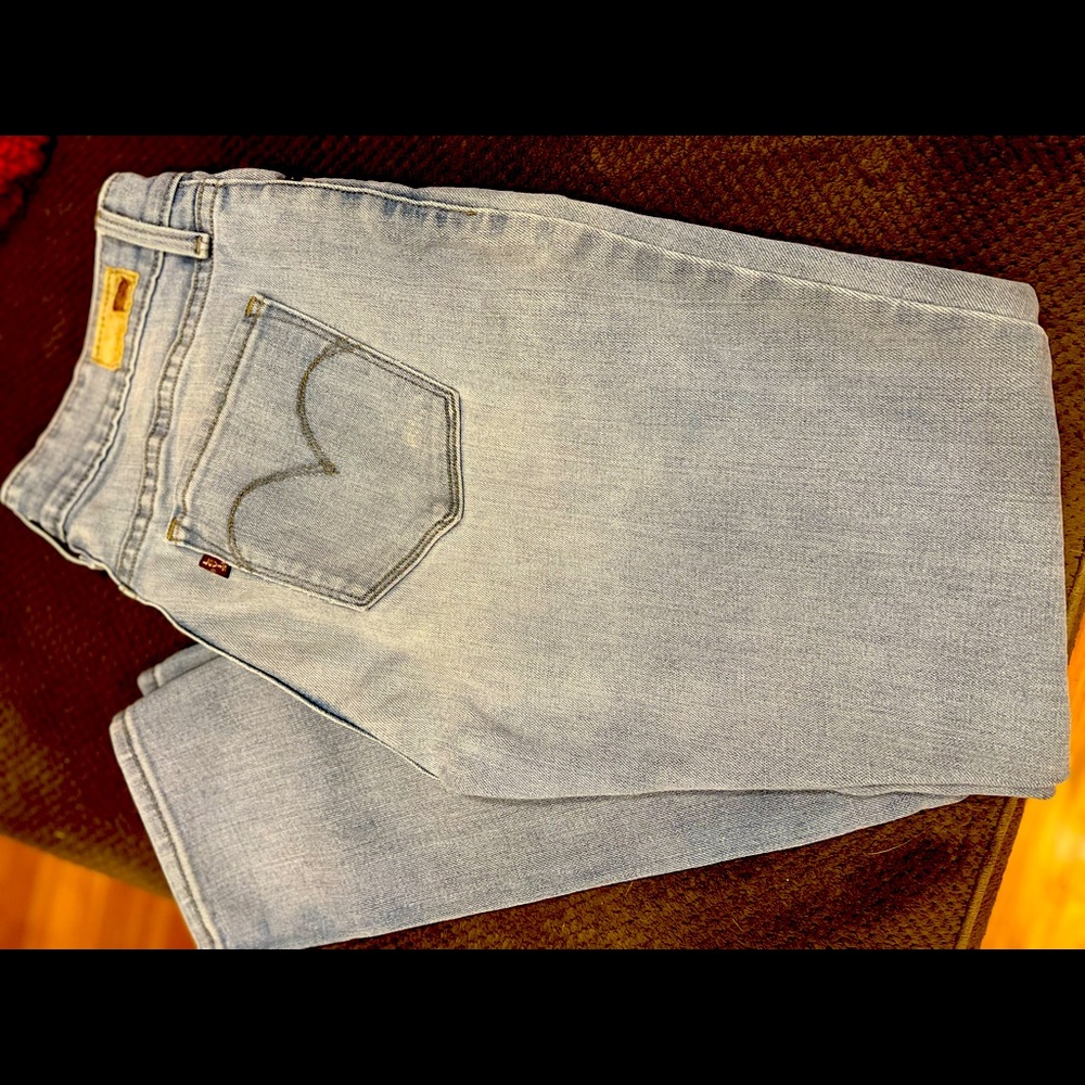 Levi’s Demi Curve Mid Rise Skinny Jeans